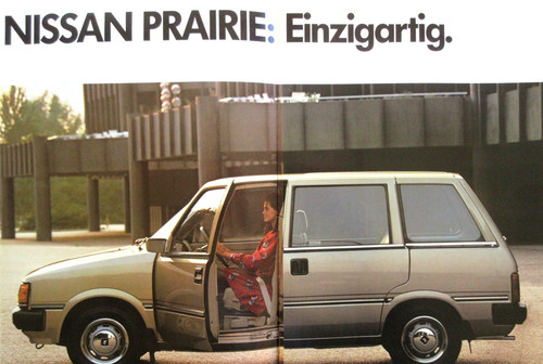 Nissan datsun prairie prospekt - nissan,