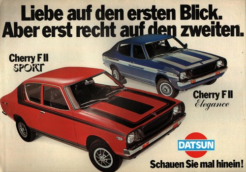 Prospekt datenblatt datsun - prospekt,