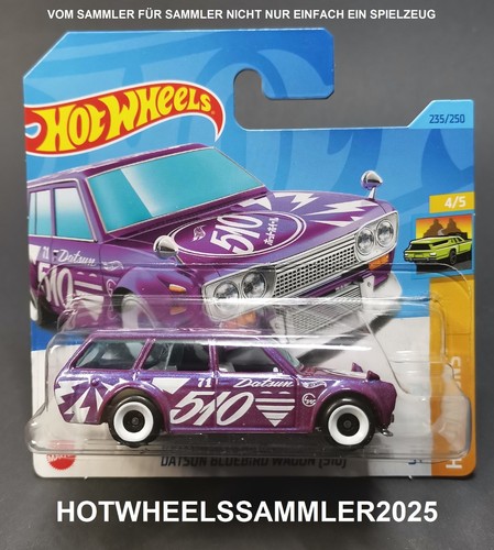 Hot wheels datsun bluebird - hot, "datsun