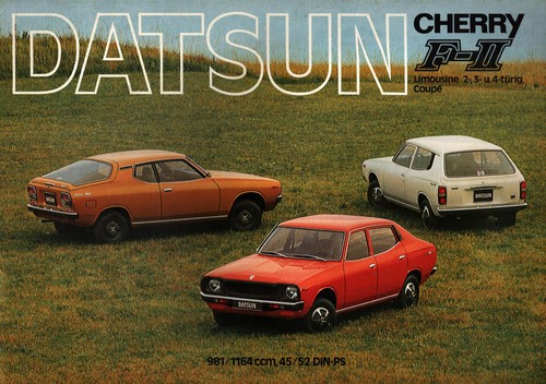 Prospekt datsun nissan cherry - prospekt,