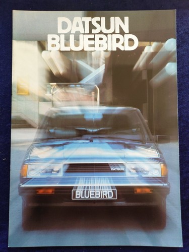 Datsun bluebird prospekt - bluebird,