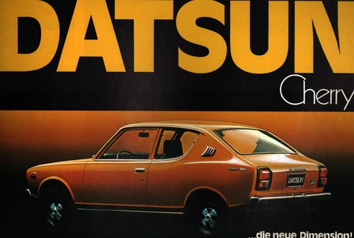 Prospekt datenblatt datsun - prospekt,