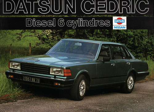 Prospekt datsun nissan cedric - prospekt,