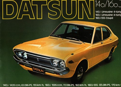 Prospekt datsun nissan 140 - 140, 160