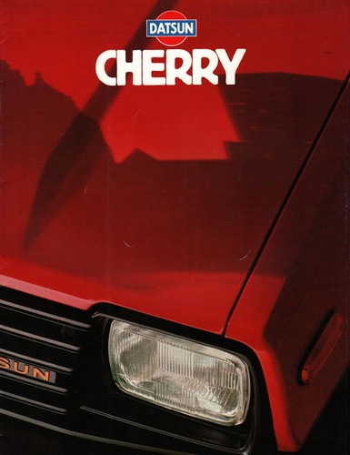 Prospekt datsun nissan cherry - datsun,