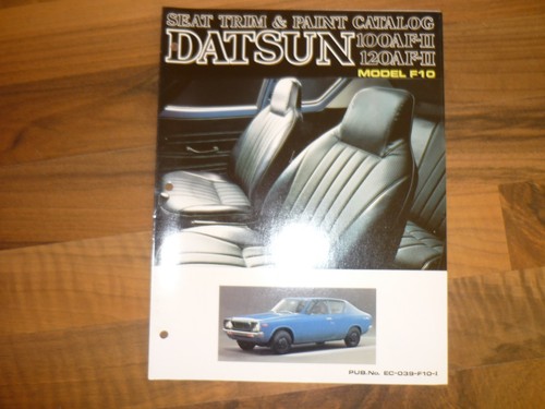 Datsun nissan seat trim paint - seat,