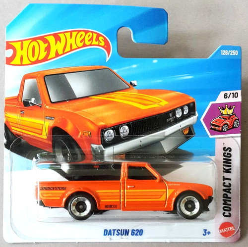 Hot wheels datsun - datsun, orange