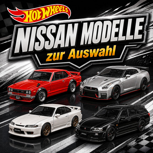 Hot wheels nissan modelle - nissan, zur