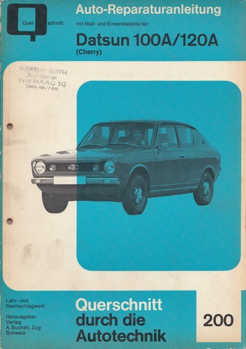 Datsun cherry 100a 120a - datsun, 100a/120a