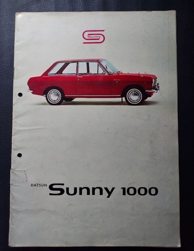 Datsun sunny 1000 b10 nissan - datsun,