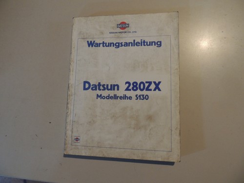 Werkstatthandbuch datsun sunny - werkstatthandbuch,